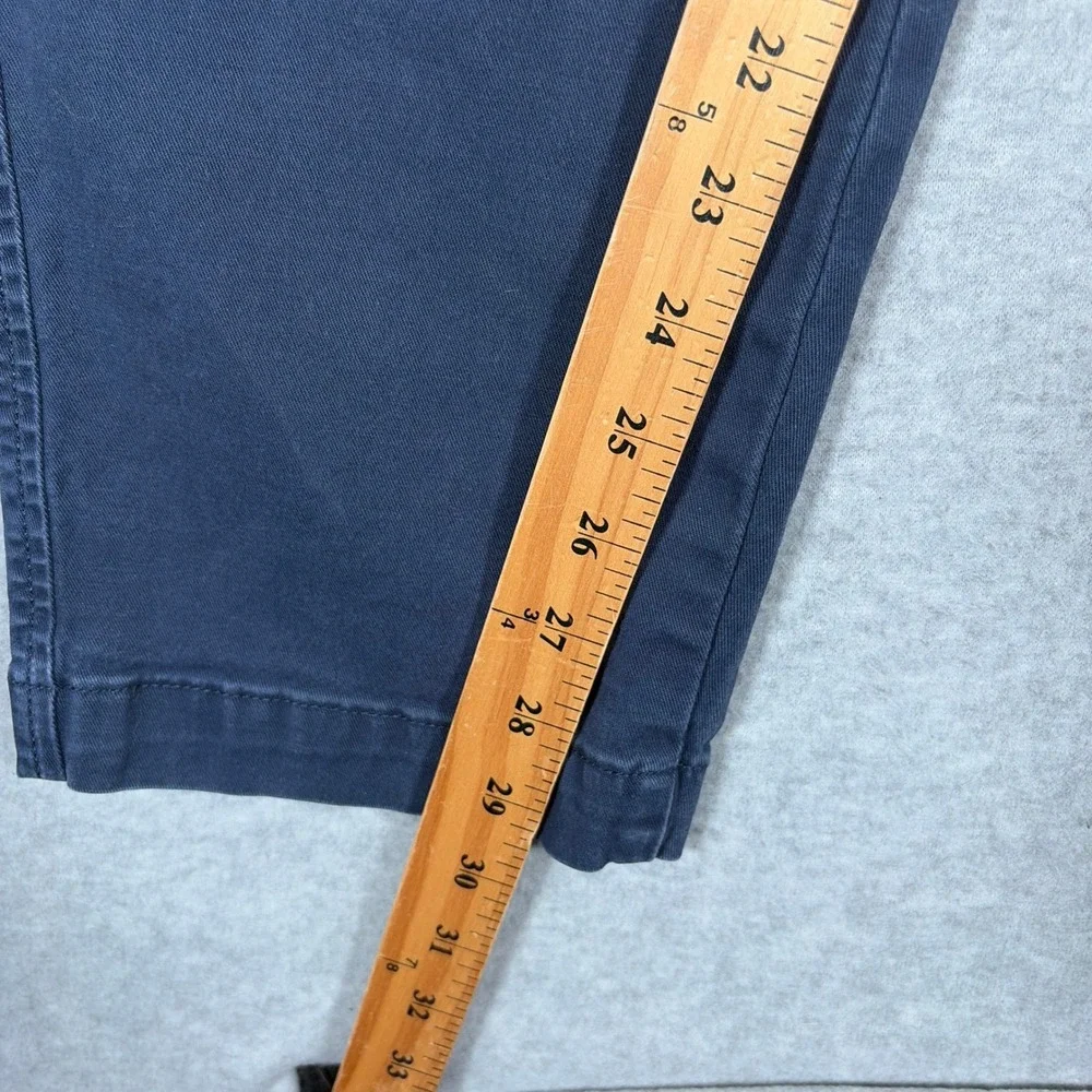 Levi's XX Chino Standard Taper Pants Mens 38x32 (Fits 36x29) Blue Stretch Cotton